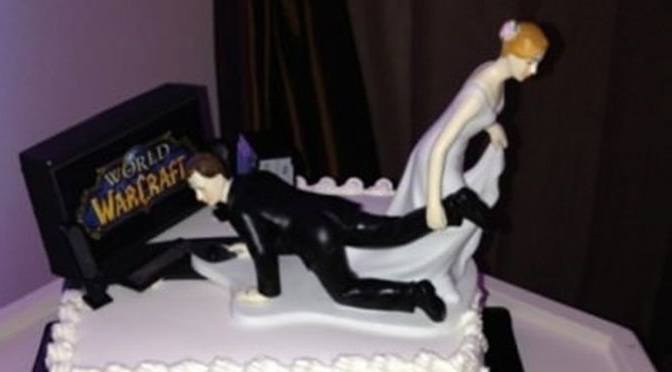 Great Gamer Wedding Cake